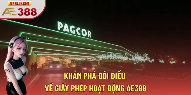 Khám phá đôi điều về giấy phép hoạt động AE388